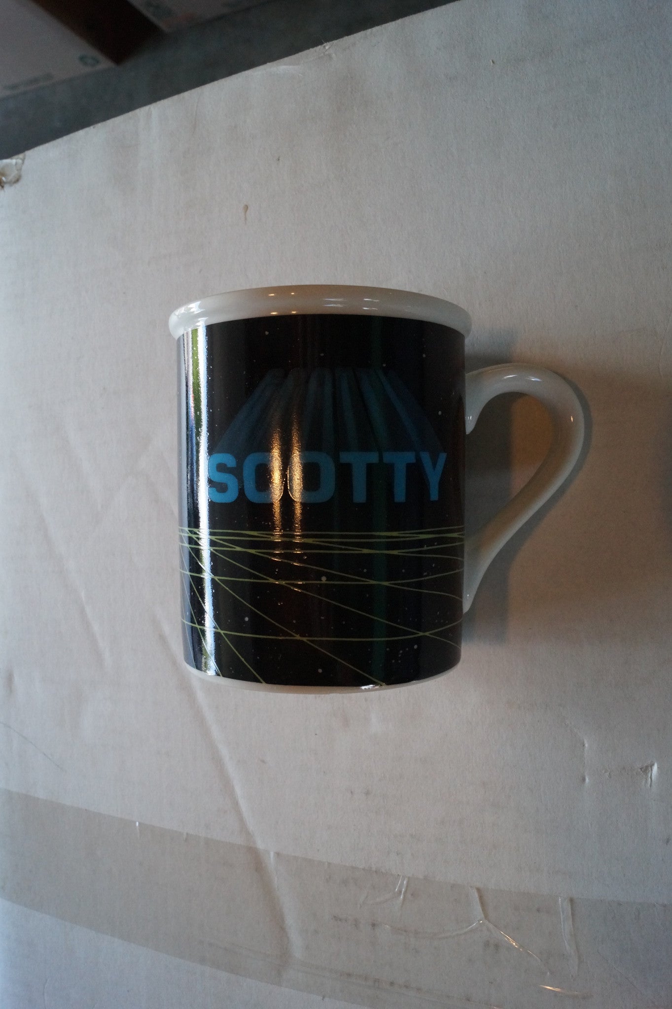 Star Trek Coffee Mug, Engineer Montgomery Scott